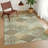Machine Washable Indoor/Outdoor Chantille ACN2637 Geometric Rug-693179212-693179204