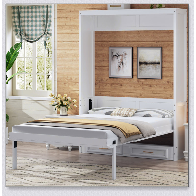 Murphy Bed With 2 Drawers