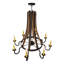 Rustic Lodge 8 - Light Chandelier