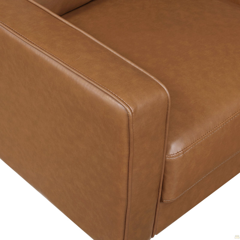 Causeuse 2 pièces Modern Living Room Furniture, Marron clair