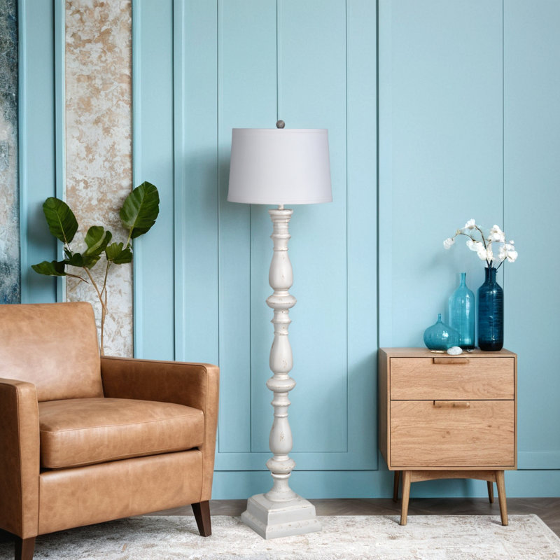 Polyresin 70" Floor Lamp