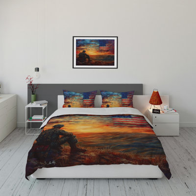 Time To Go Home Sherpa Comforter Set