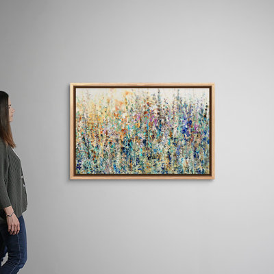 « Thicket Wildflowers » peinture sur toile