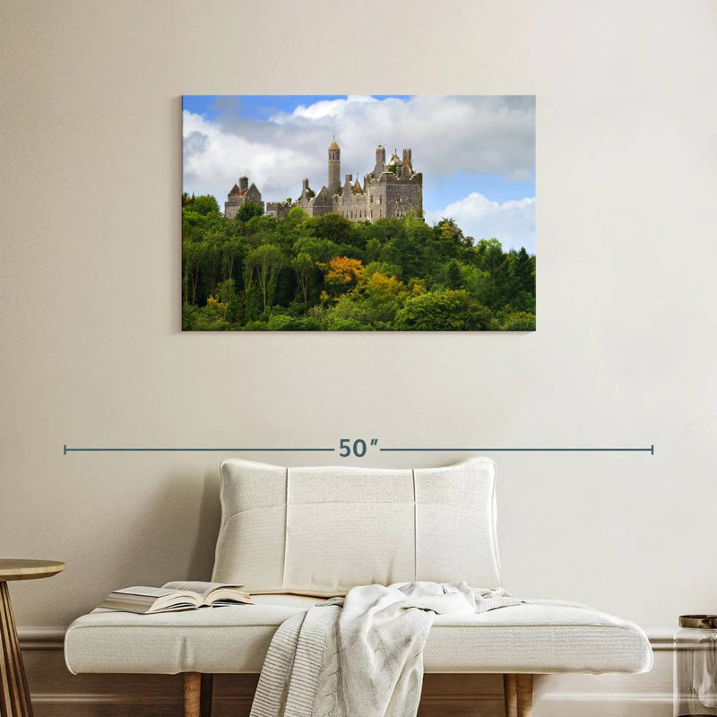 Lilie Ireland's Dromore Castle, H 24 po x l 36 po