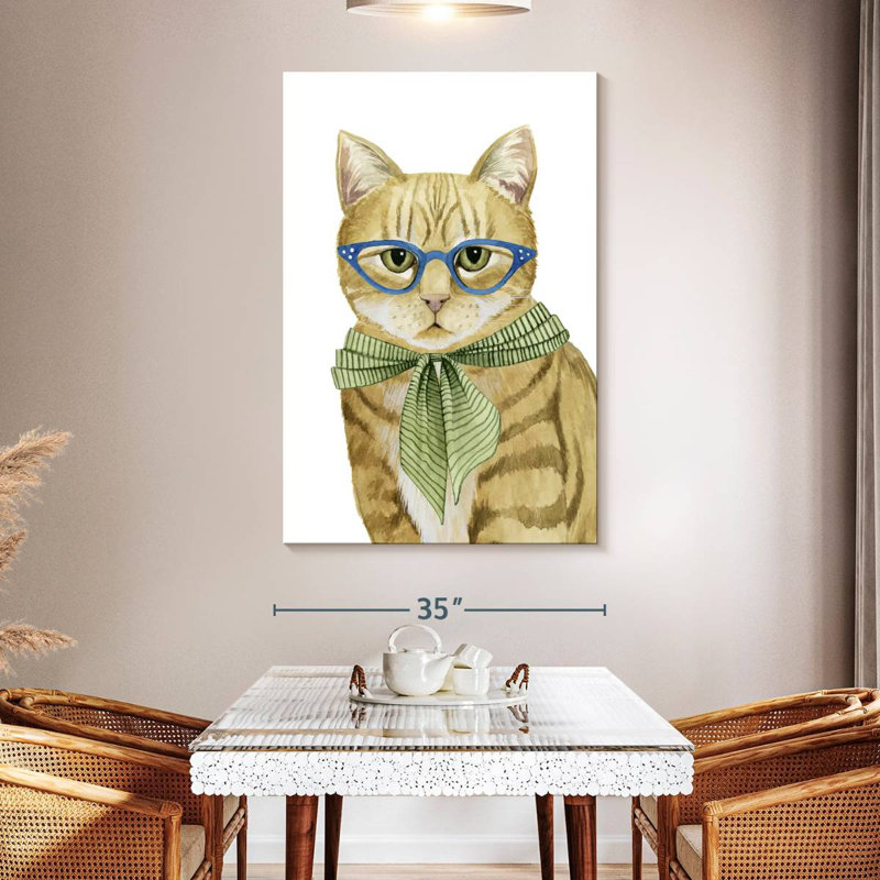 Brampt Cool Cat IV, 51" H x 34" W