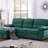  Reversible Sleeper Sectional Sofa Chaise-240818910