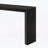 Console Table with Concealed Drawers,Waterfall Design,and Thickened Legs for Enhanced Stability-1159209416