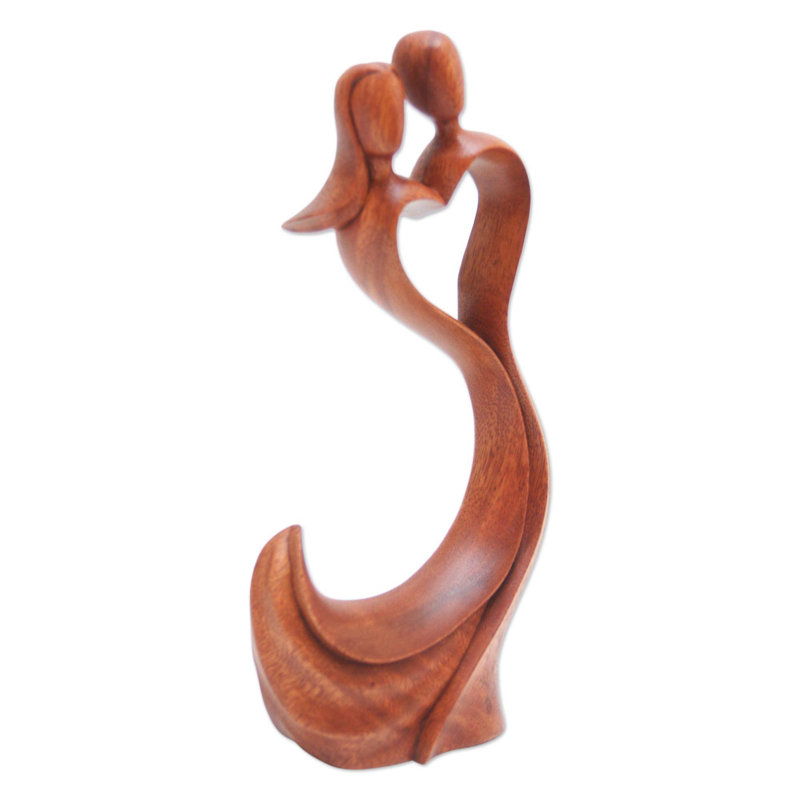 Wood Garden Statue