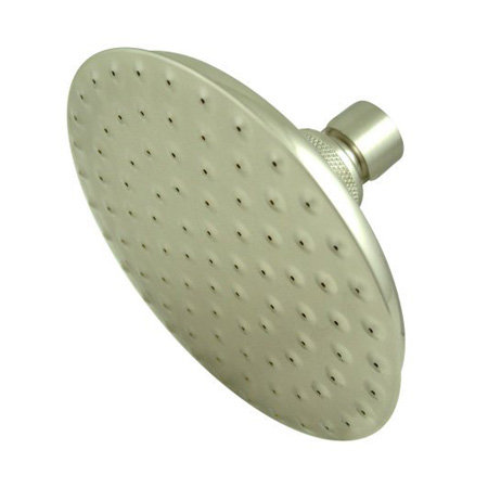 Hot Springs Rain Shower Head, Satin Nickel
