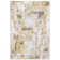 Stelia Abstract Gray/Yellow/Ivory Area Rug