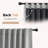Isio 52" W 100% Blackout Curtain Panel, Thermal Insulated Rod Pocket-232741366-249582183