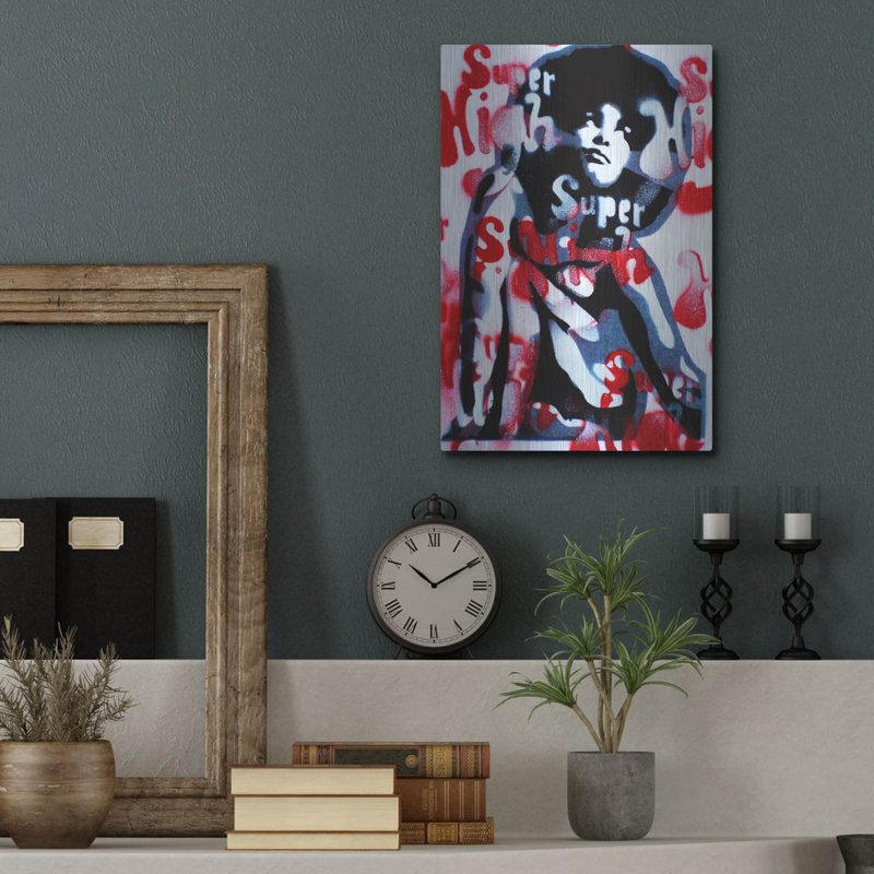 «Super High» par Abstract Graffiti, art mural