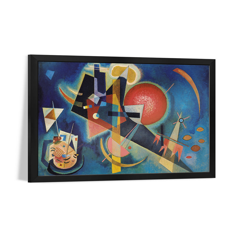 «Im Blau» par Wassily Kandinsky, H 16 po x l 24 po