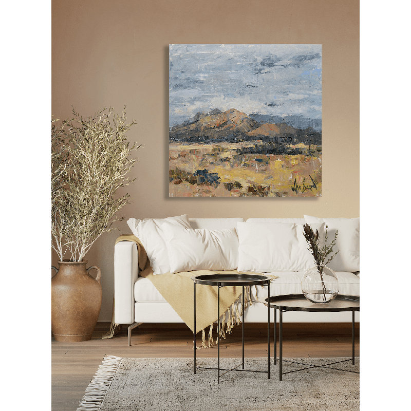 A New Day Has Dawned by John Beard - Artist Enhanced Canvas Print, 48" H x 48" W x 1.5" D, Wrapped Canvas