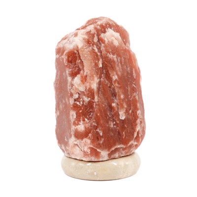 Natural Dark Red Salt Lamp