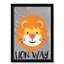 Impression sur papier Lion Way-47833438-47833436