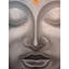 Bouddha calme de Gautam | Huile sur toile | Par Dinesh Kumar
