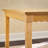 Bathilda Modern Scalloped Easy Assembly Solid Oak Wood Dining Table For 6-121388610
