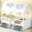 Structure de lit simple en bois-2072261665
