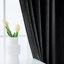 Safia 100% Crushed Velvet Eyelet Sheer Window Curtains-49251635-49251790