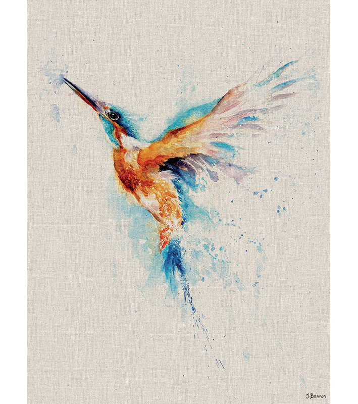 A Quick Dip - Wrapped Canvas Print, 80cm H x 60cm W x 3.08cm D, Wrapped Canvas