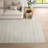 Demie Hand Tufted Wool Abstract Area Rug-1070692556