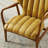 Mid-Century Modern Full-Grain Leather Solid Ash Chair-1380037453