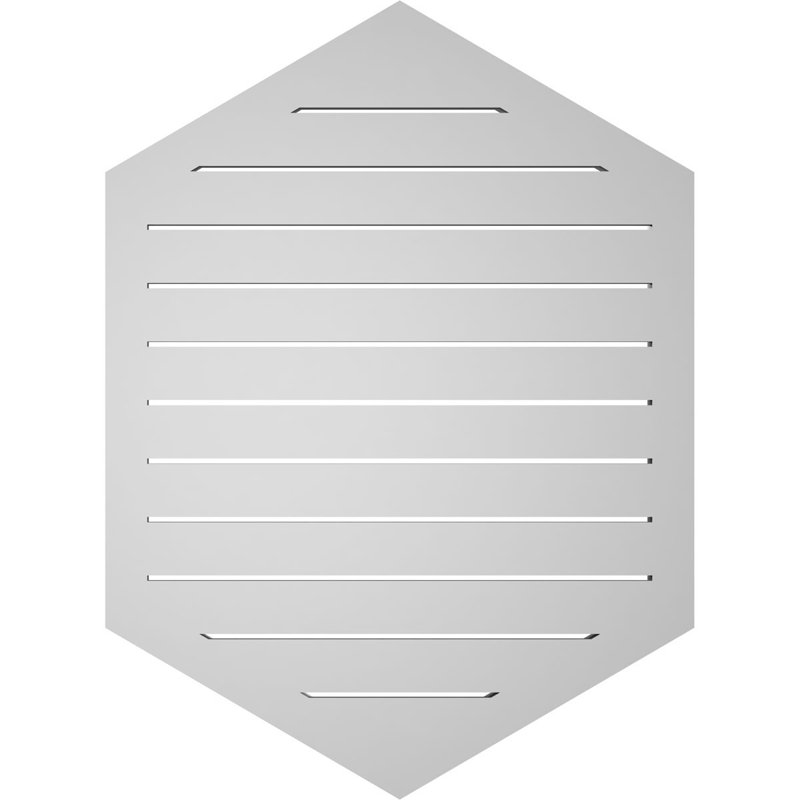 Pente verticale verticale en uréthane Signature 7 pi, H 38 po x l 28 po x P 1,5 po
