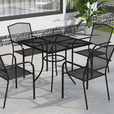 Table de salle à manger d'extérieur L 36,00 po x l 36,00 po Brojanac