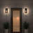 Brystol 10" Classic Outdoor Wall Sconce 1 Light in Matte Black