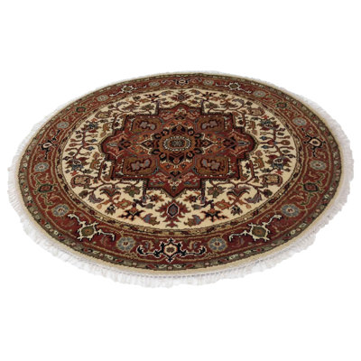 Kateleen Oriental Area Rug in Beige