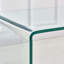 Table de bout en verre Ifedayo