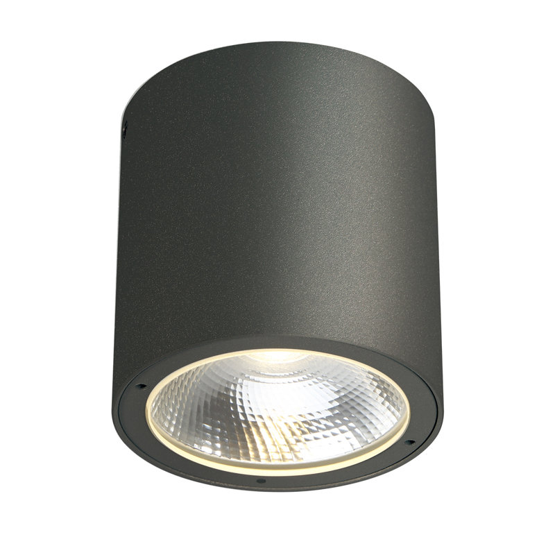 Sky Outdoor LED Flushmount Light, Black