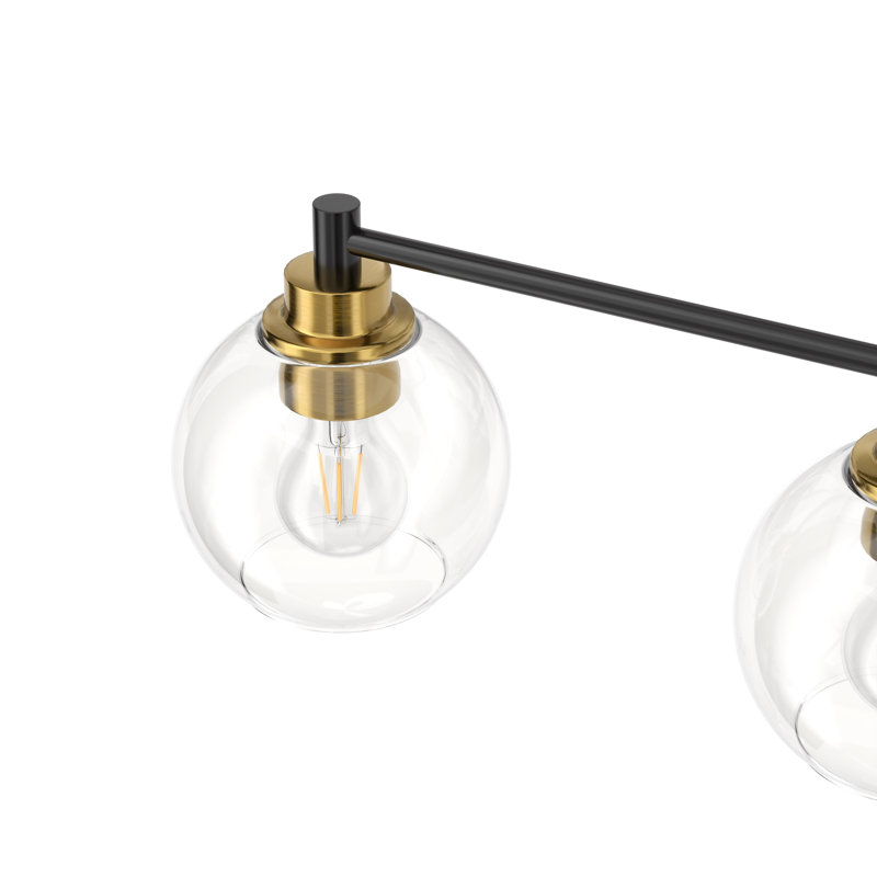 Shelburn Bathroom Vanity Light, 4, Brushed Nickel