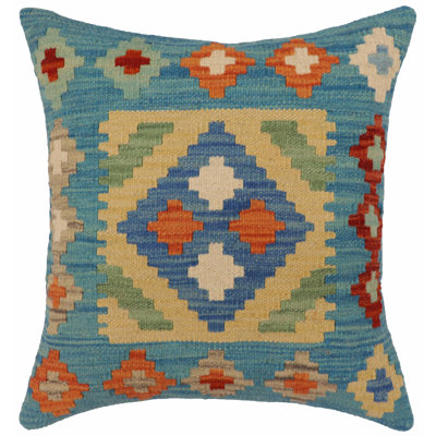 Tribal Kilim Pillow Geometric Throw Pillow