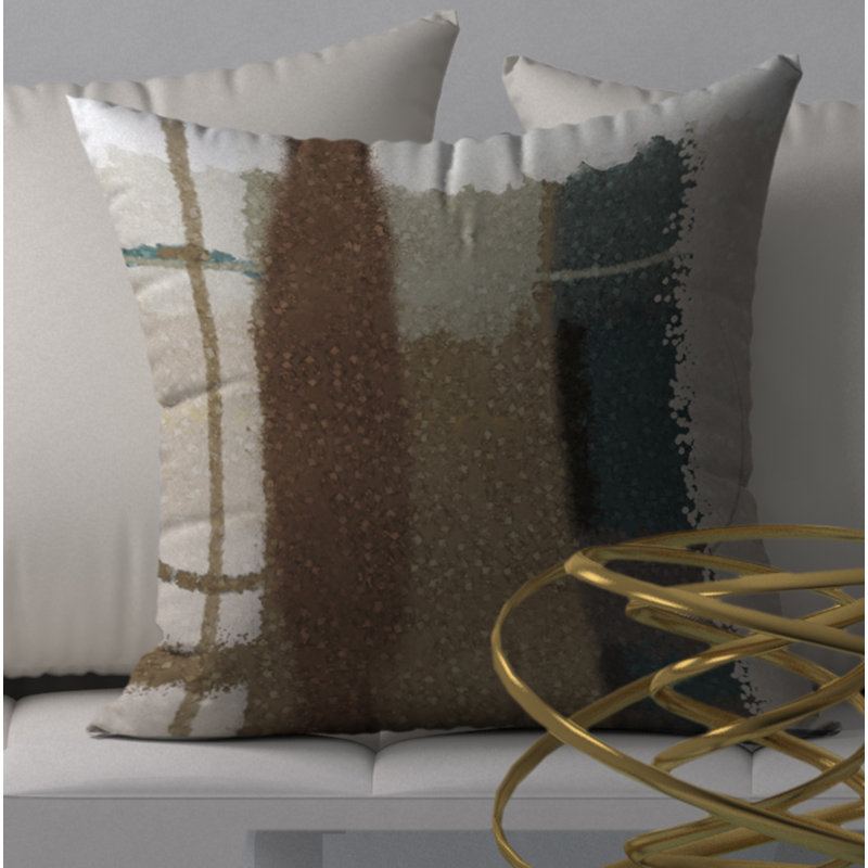 Housse de coussin carrée et insert, 20 po X 20 po