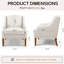 Chaise d'appoint rembourrée Halcott-648802663