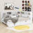 Daira Wooden Bed with 2 Drawers, Shelf and USB Charging Ports-1342698826-1342698827