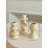 5.12'' H Ceramic Tabletop Candlestick