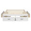 Lit plateforme en bois avec 6 tiroirs de rangement-1572511046-1572511047
