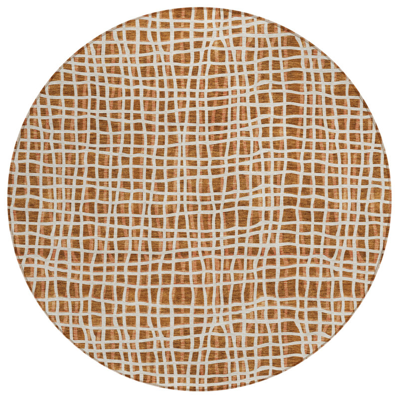 Tapis rond 8 po