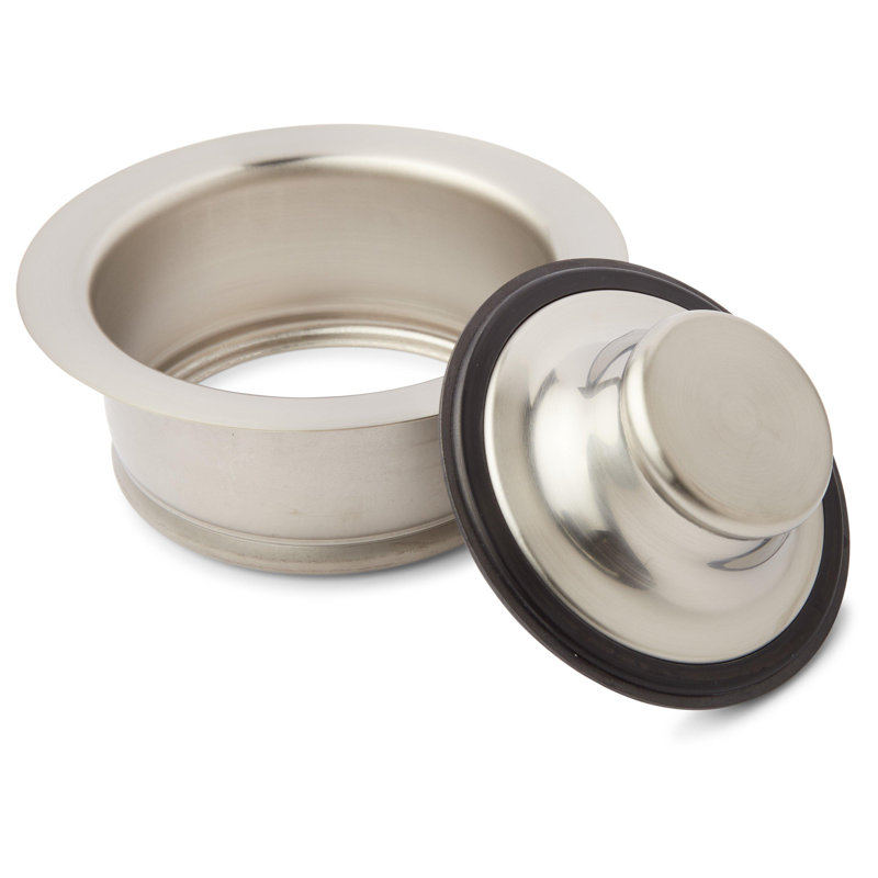 3.5'' W Drain Stopper, Brushed Nickel