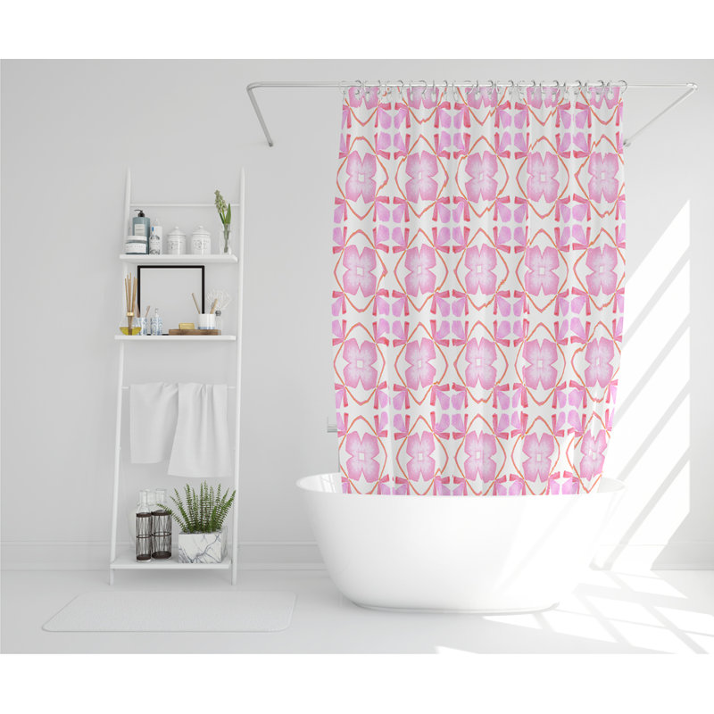 Bruzios Polyester Shower Curtain Set