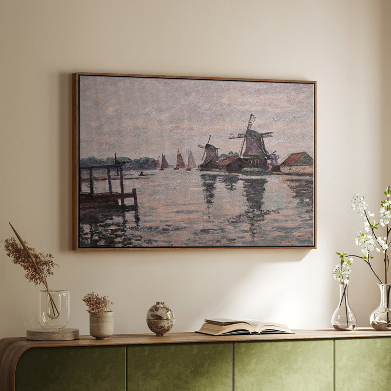 «Vintage Nautical Print-CXCV III» sur toile, Noyer, H 27 po x l 41 po
