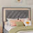Mikhale Modern Velvet Platform Bed with Tufted Headboard and LED Lights-630362508-652577053