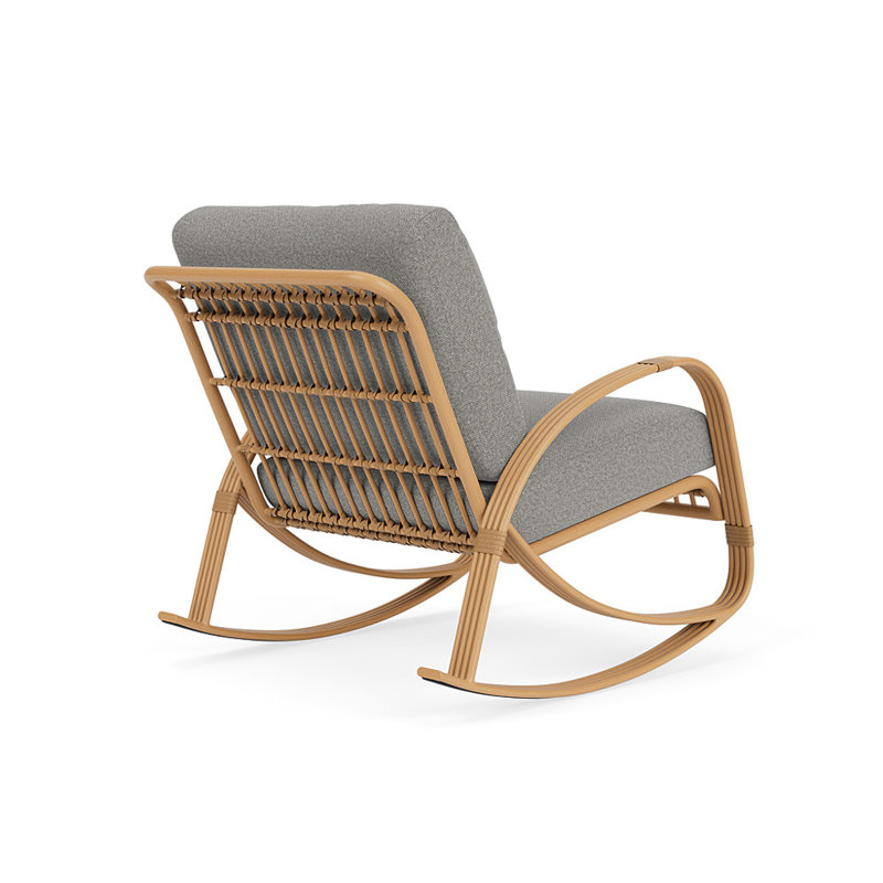 Riviera Outdoor Chair, Rumba Nickel