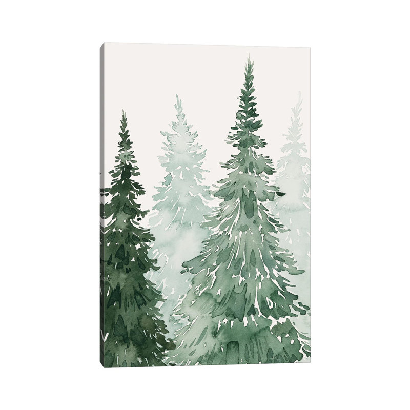 Winter Washed Coppice II- Gallery-Wrapped Canvas Giclée