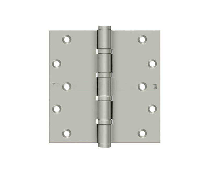 Butt Bearing Hinge, Brushed Nickel