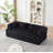 Convertible Chenille Sleeper Sofa with Removable Armrests