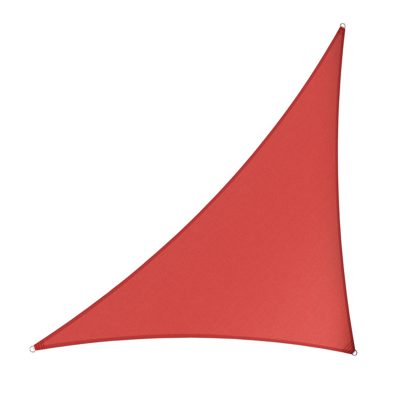 Toile d'ombrage 200 UV Triangle, Rouge, 18 pi x 18 pi x 18 pi